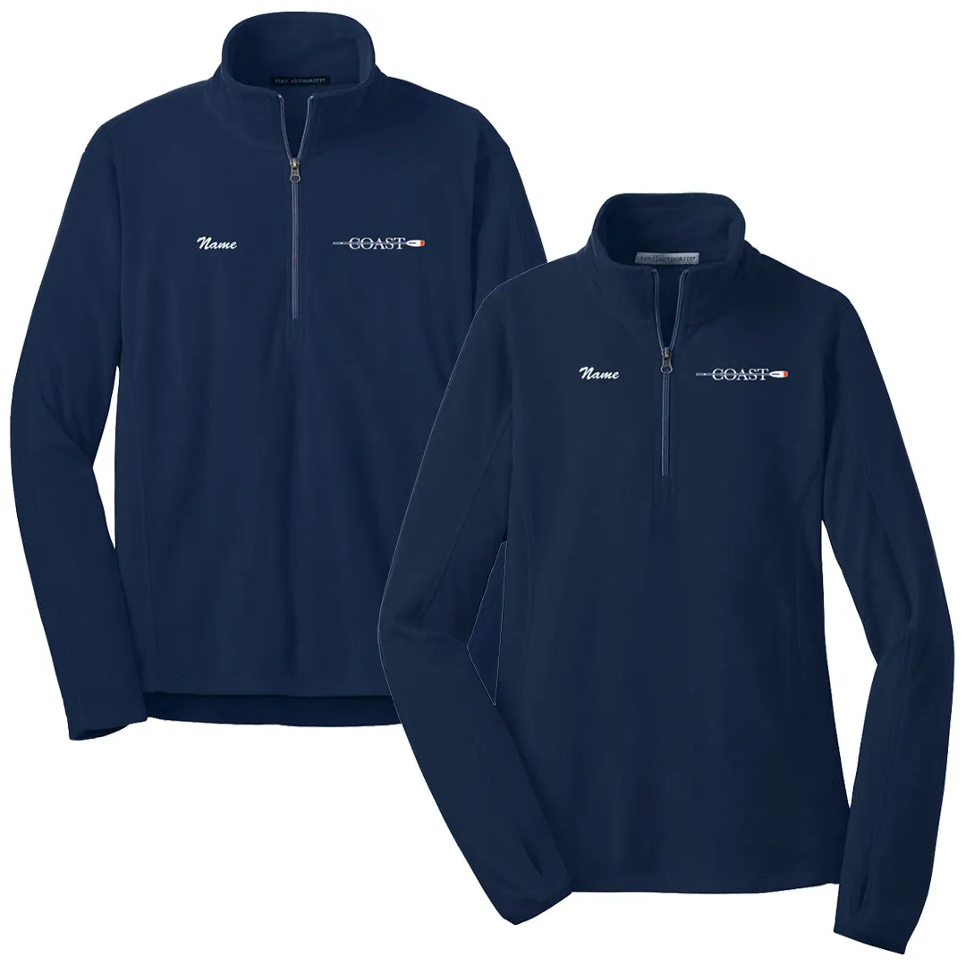 1/4 Zip Coast Crew Fleece Pullover