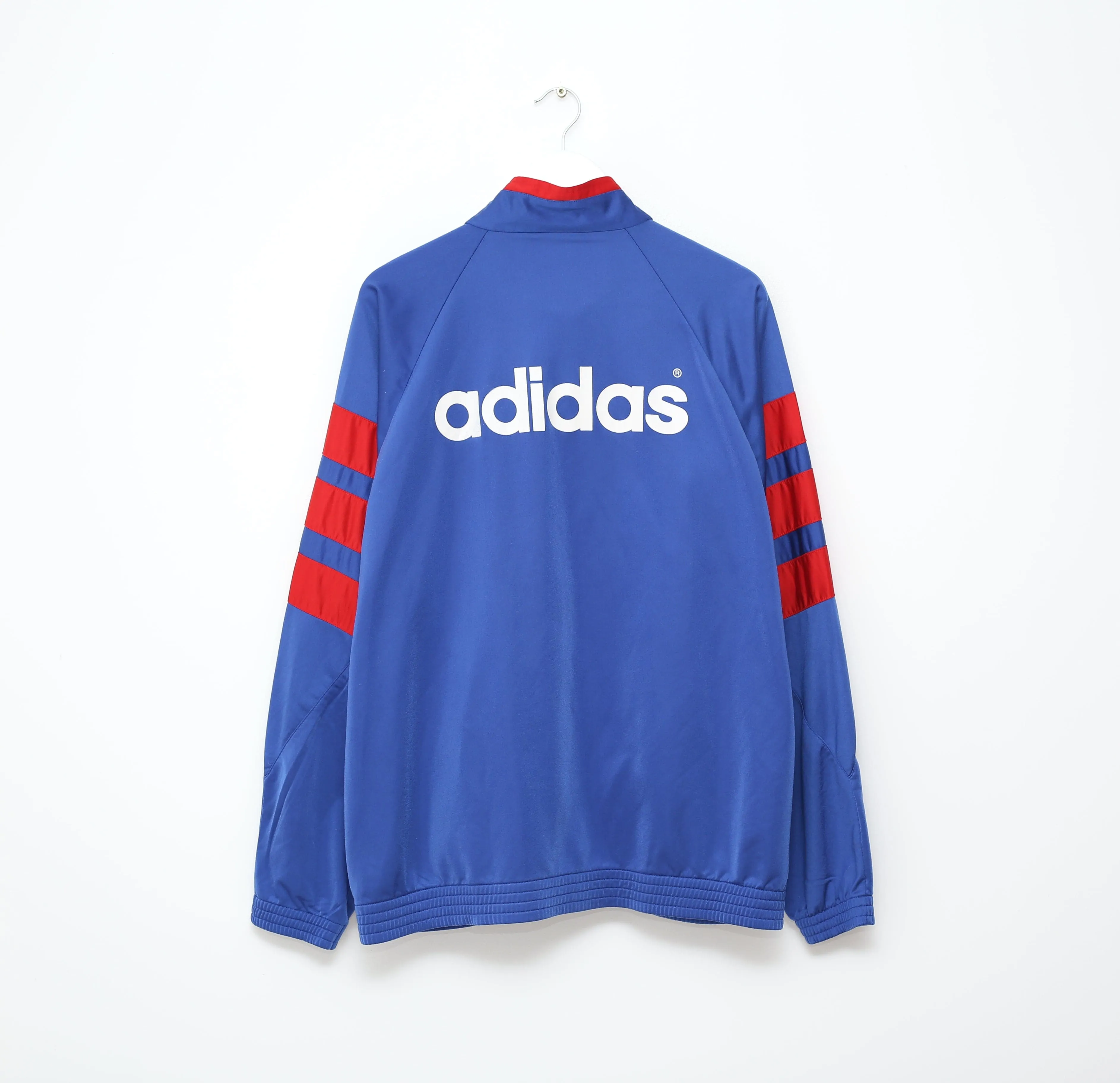 1992/94 RANGERS Vintage adidas Football Track Top Jacket (XL)