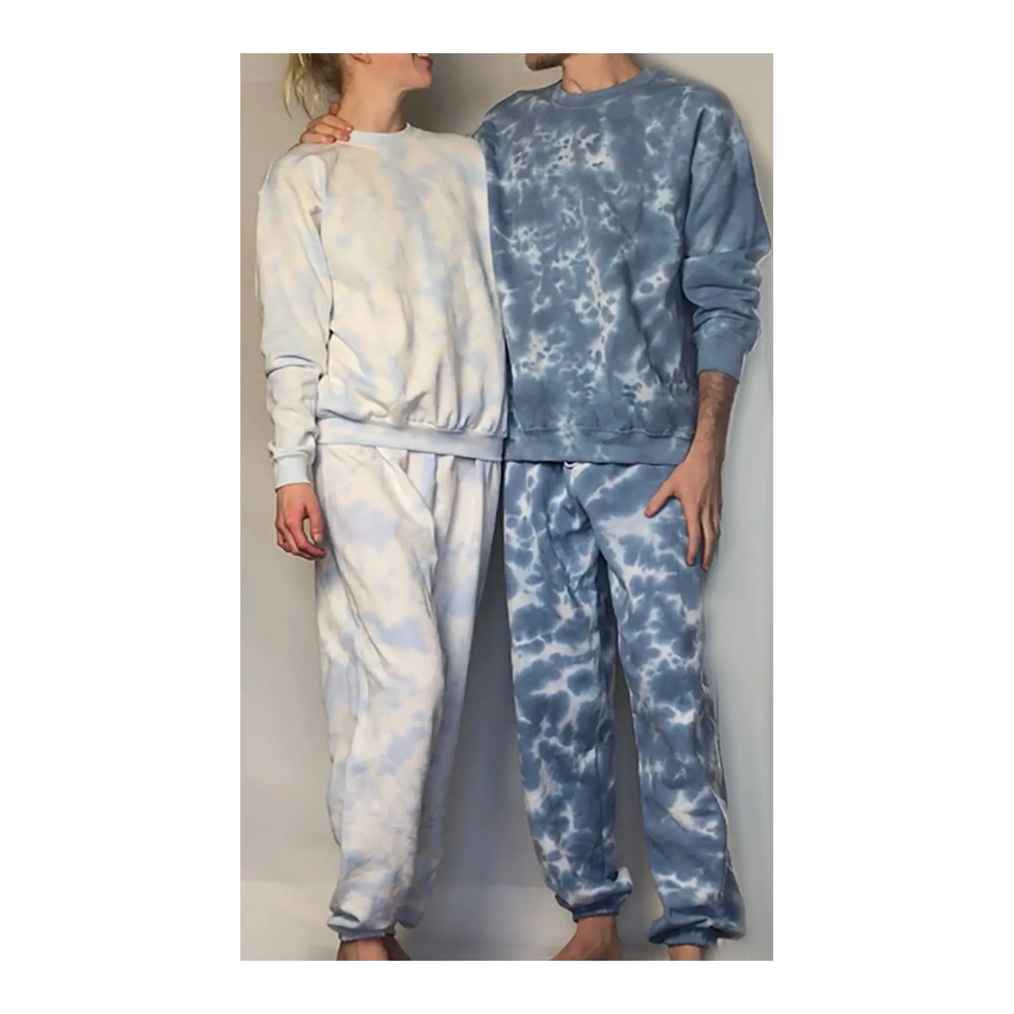 2 Matching Tie Dye Sweatsuits