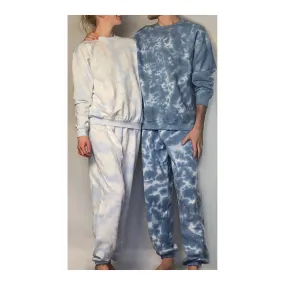 2 Matching Tie Dye Sweatsuits