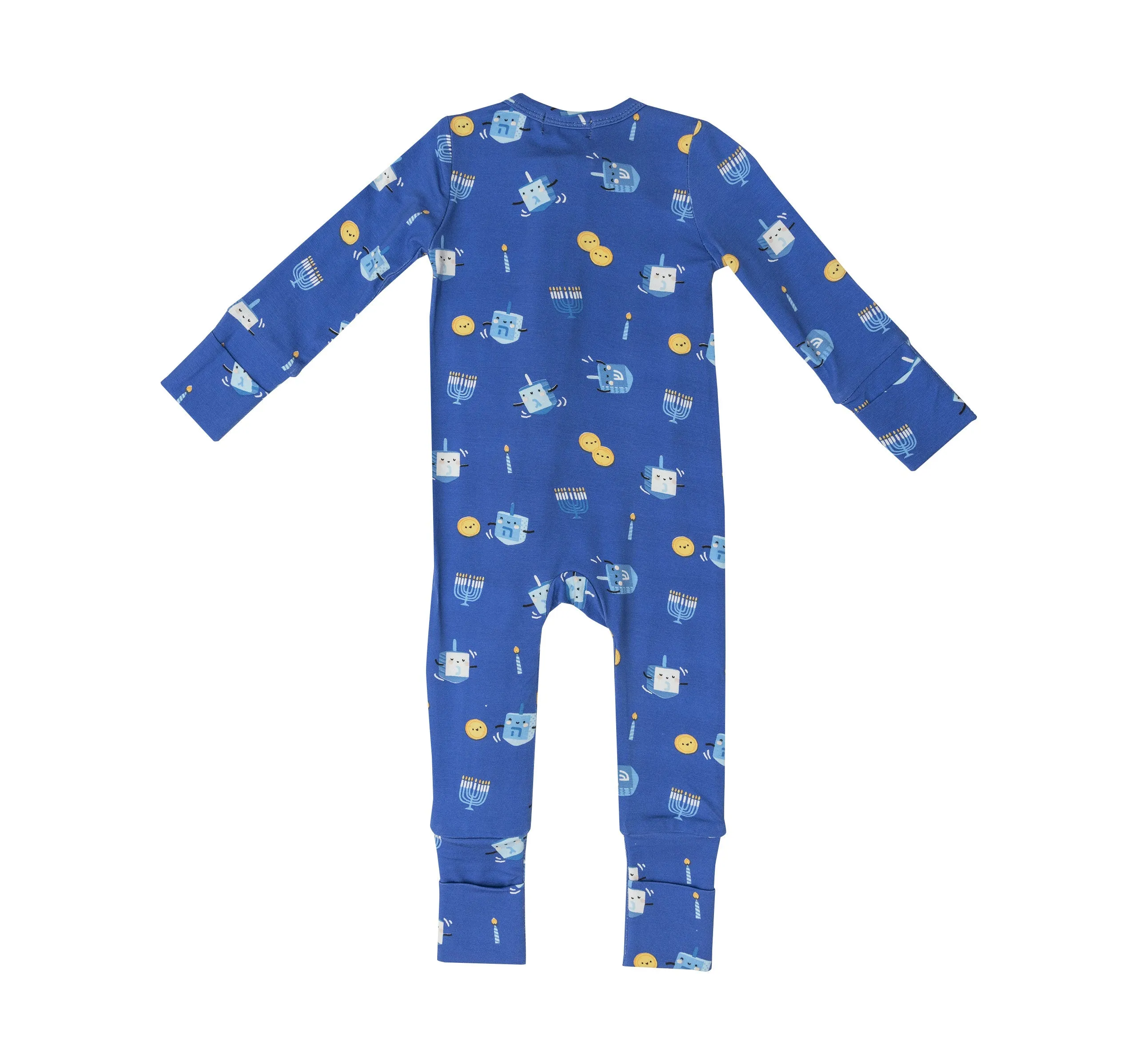 2 Way Zip Romper, Dreidel