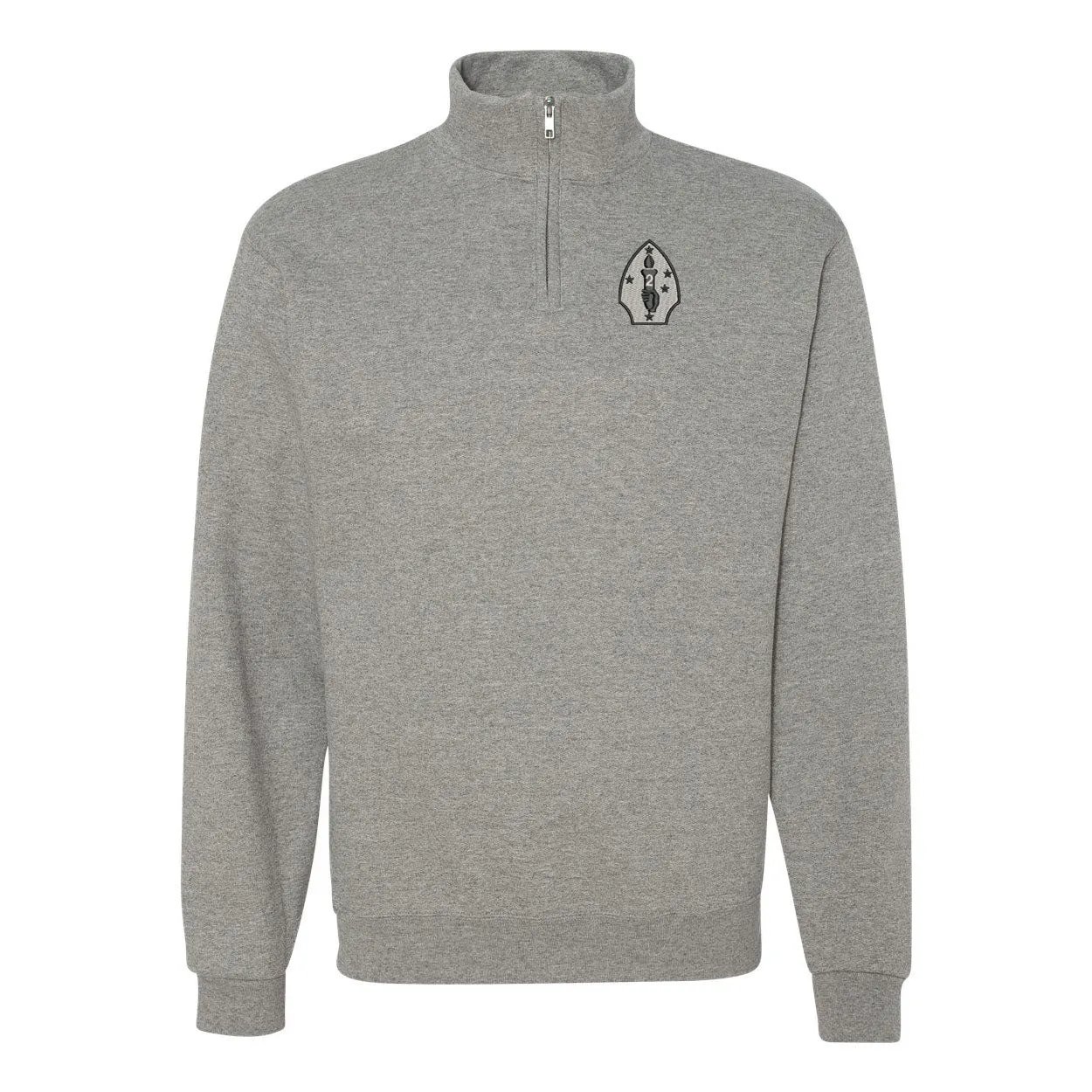 2nd Division Subdued Quarter Zip Sweatshirt