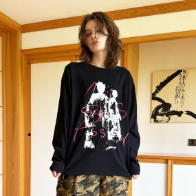 Abstract Graphic Silhouette Sweatshirt