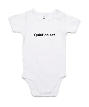 ACMI: Quiet On Set - Baby Romper