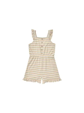 Addy Romper Vintage Stripe