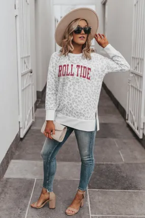 ALABAMA CRIMSON TIDE DAY OFF SIDE SPLIT PULLOVER