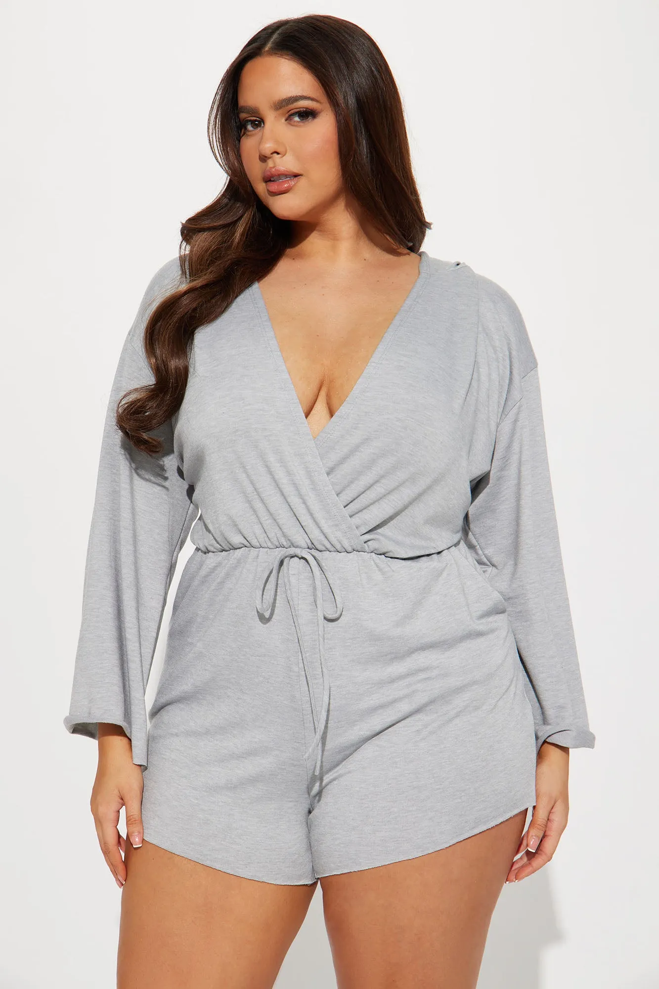 Alazne Romper - Heather Grey