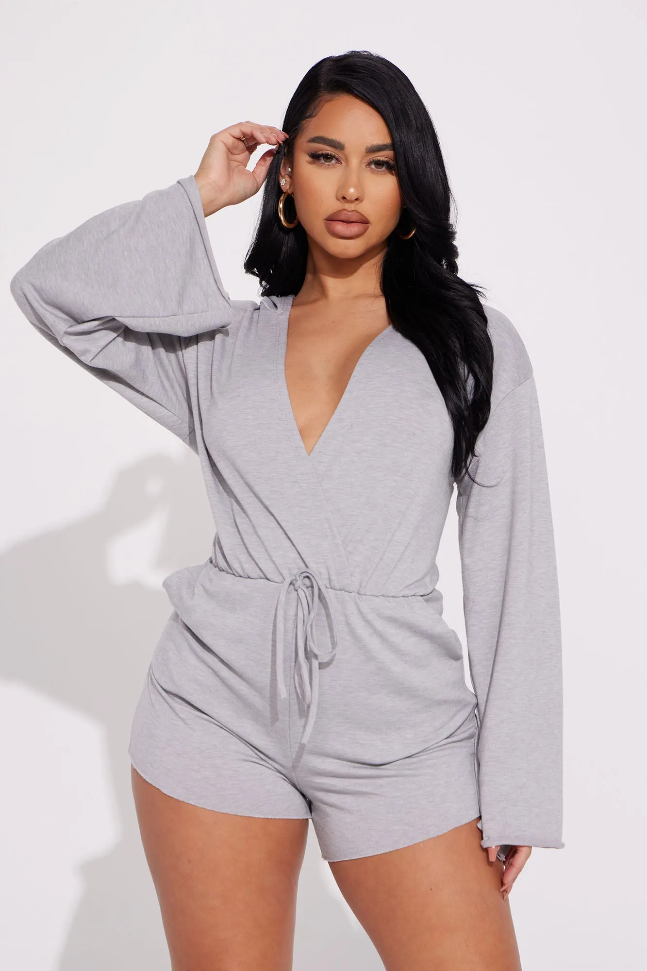 Alazne Romper - Heather Grey