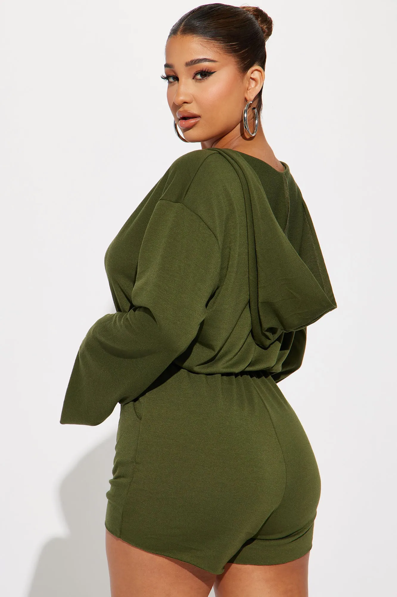 Alazne Romper - Olive