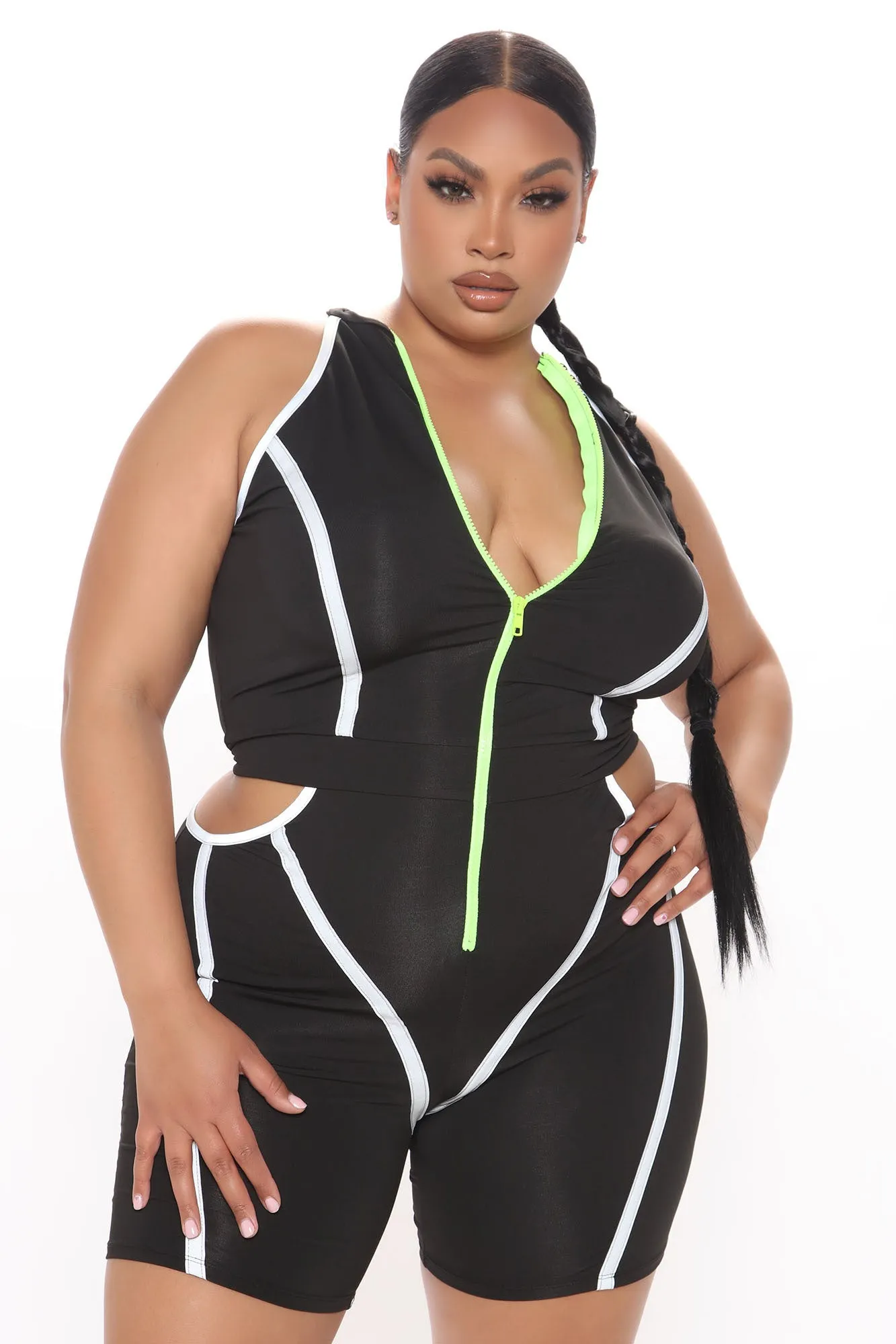 Always In Sport Romper - Black