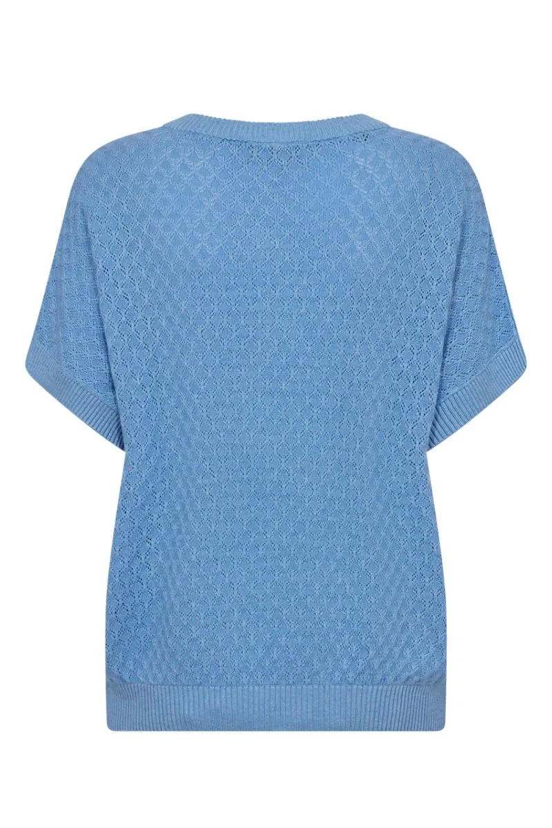 Ani Pullover | Della Robbia Blue Mlg. | Strik fra Freequent