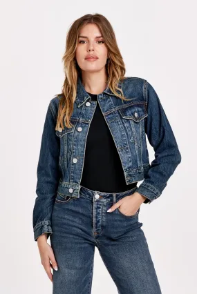 Annabelle Cropped Denim Jacket