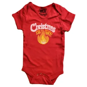 Baby Christmas is Fire Onesie