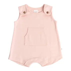 Baby Pink Organic Cotton Tank Romper