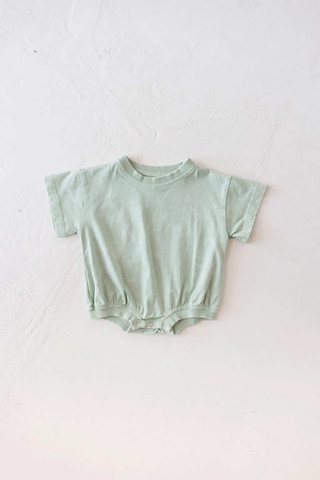 Baby Romper | Vintage Washed Spearmint