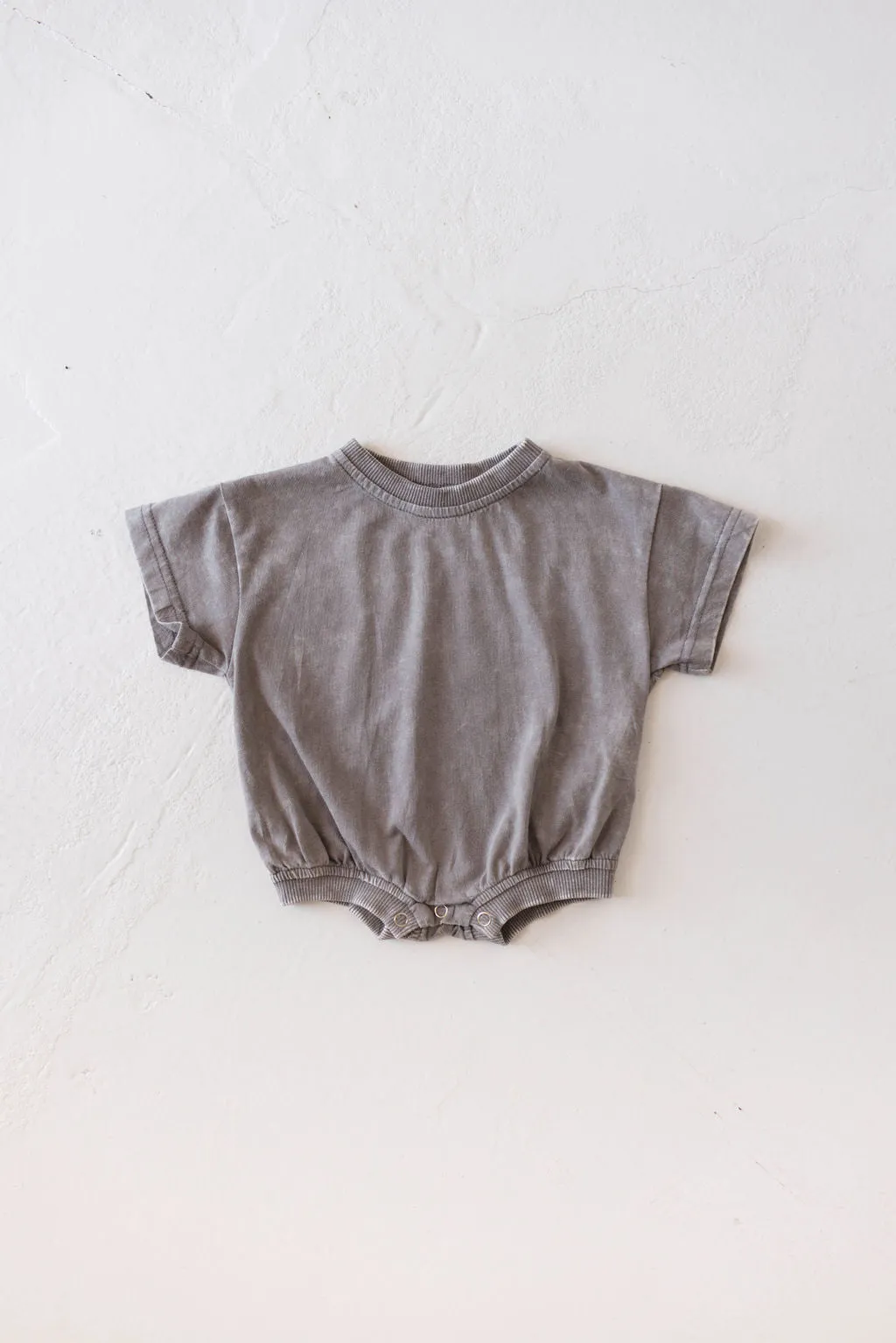 Baby Romper | Vintage Washed Steel