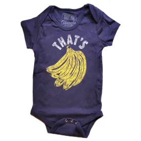 Baby That's Bananas One Piece Romper