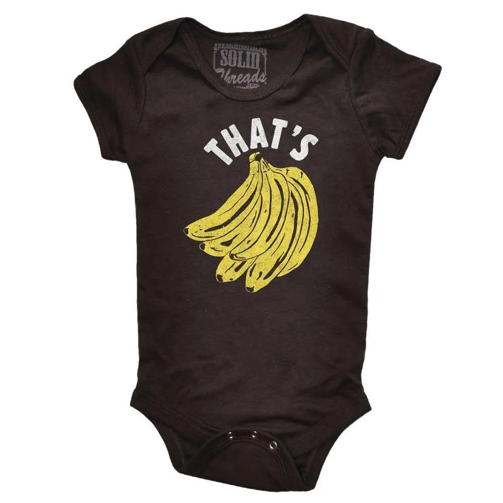 Baby That's Bananas One Piece Romper