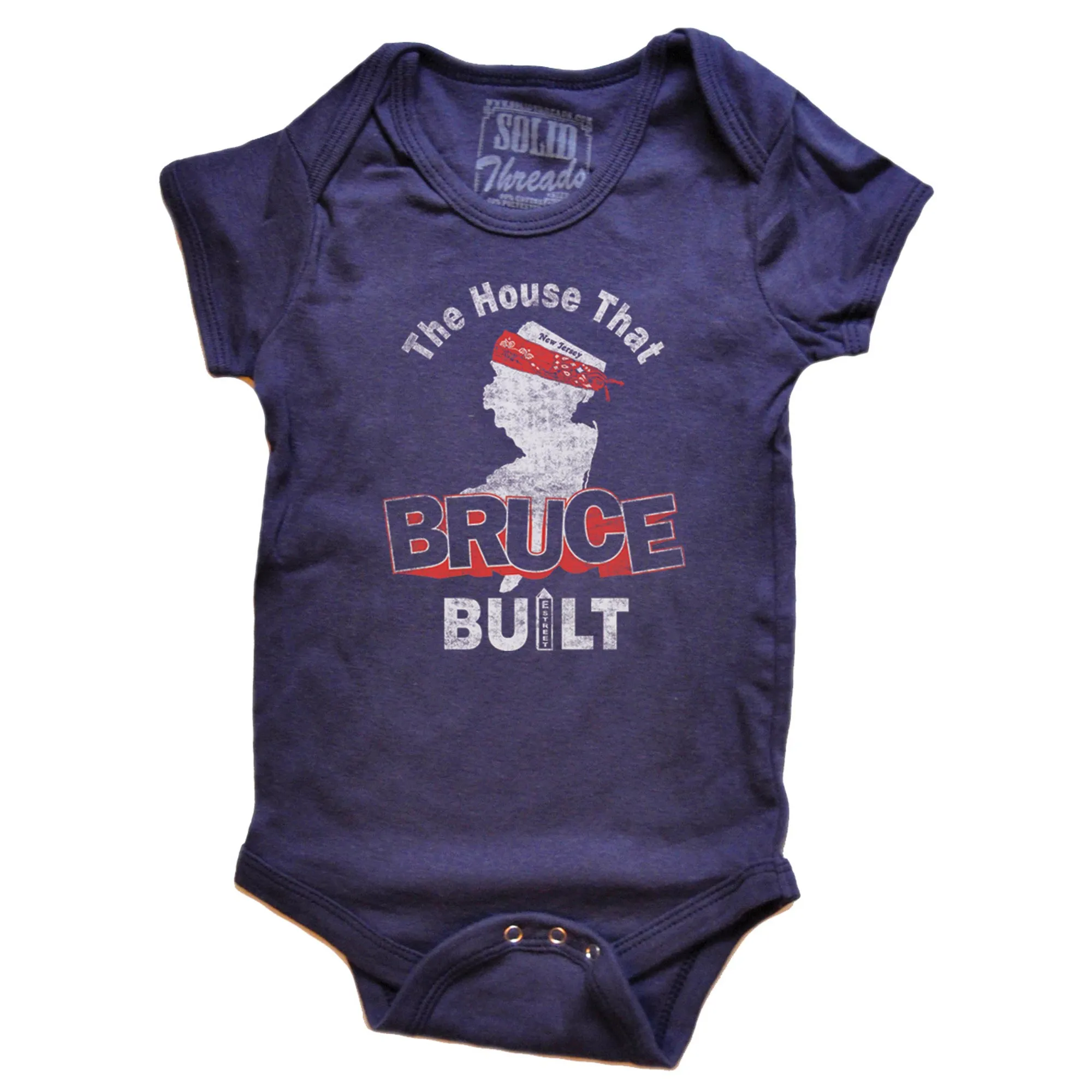 Baby The House That Bruce Built One Piece Romper