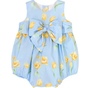 BALLOON CHIC - Tulip Romper - Blue