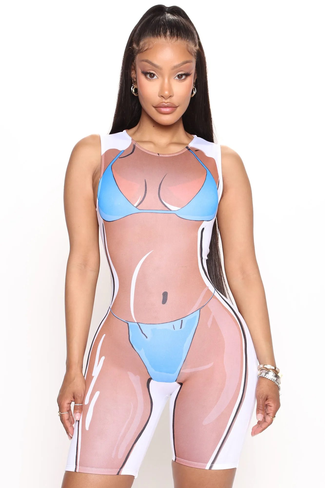 Bikini Body Romper - Royal