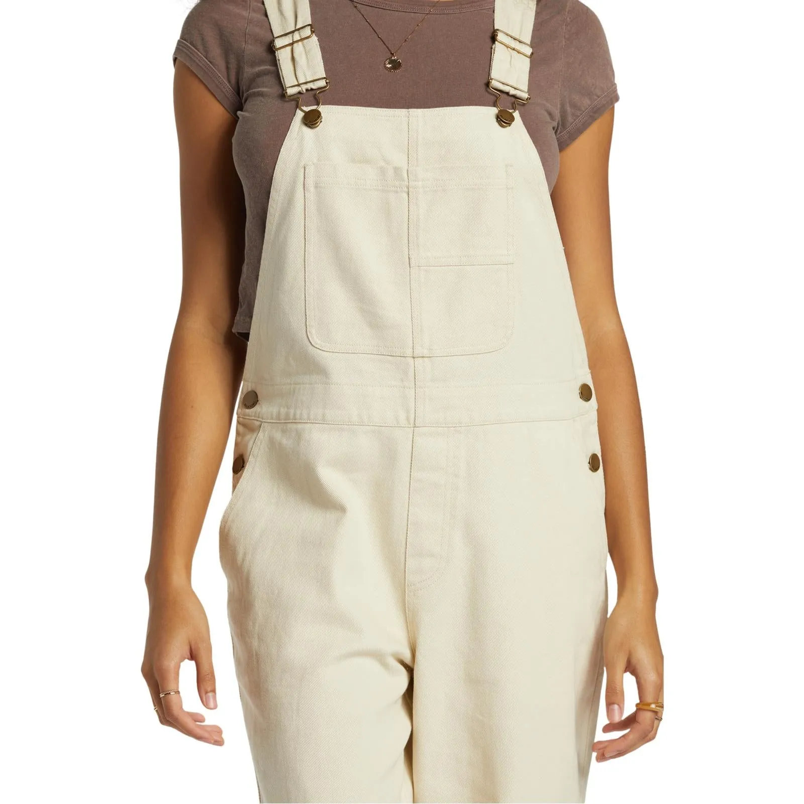 Billabong Womens Sand Canyon Denim Overall Dungarees