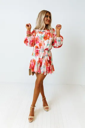 Boat To Bermuda Floral Romper