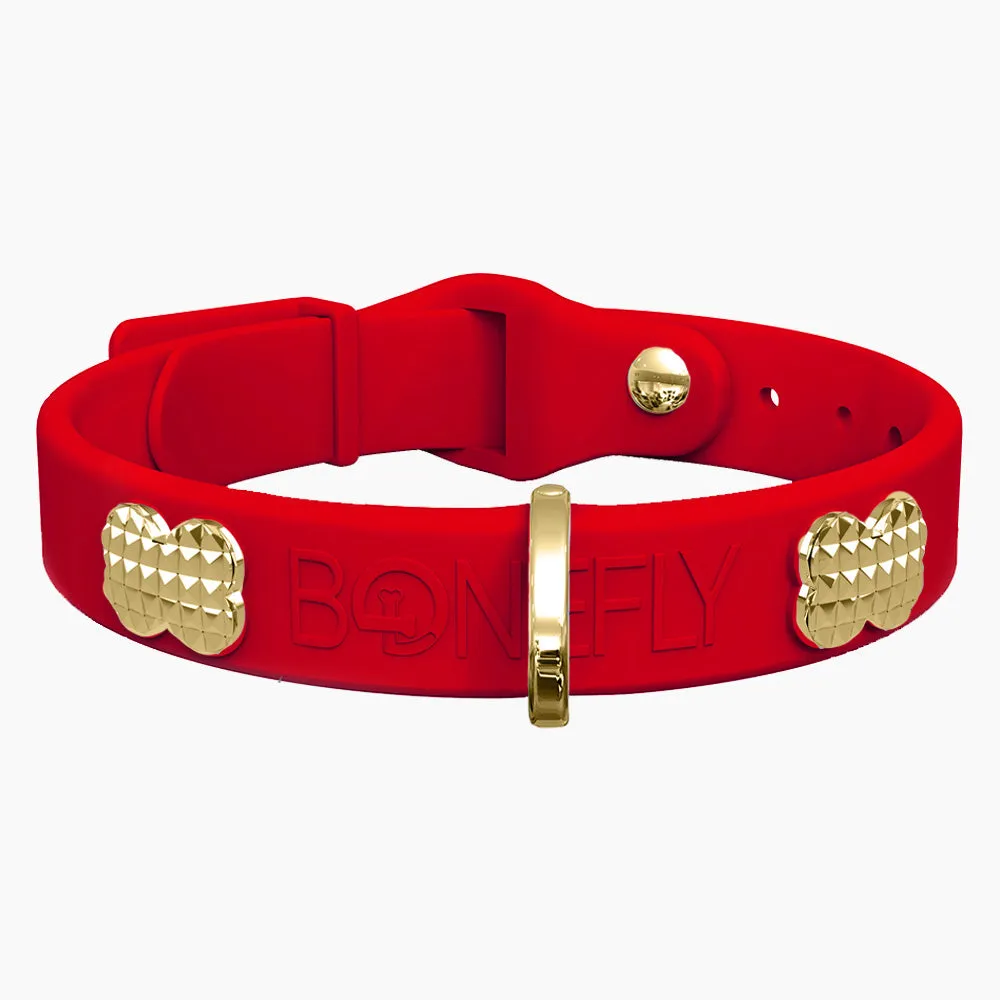 Boneflex  Signature Spike Gold Collar