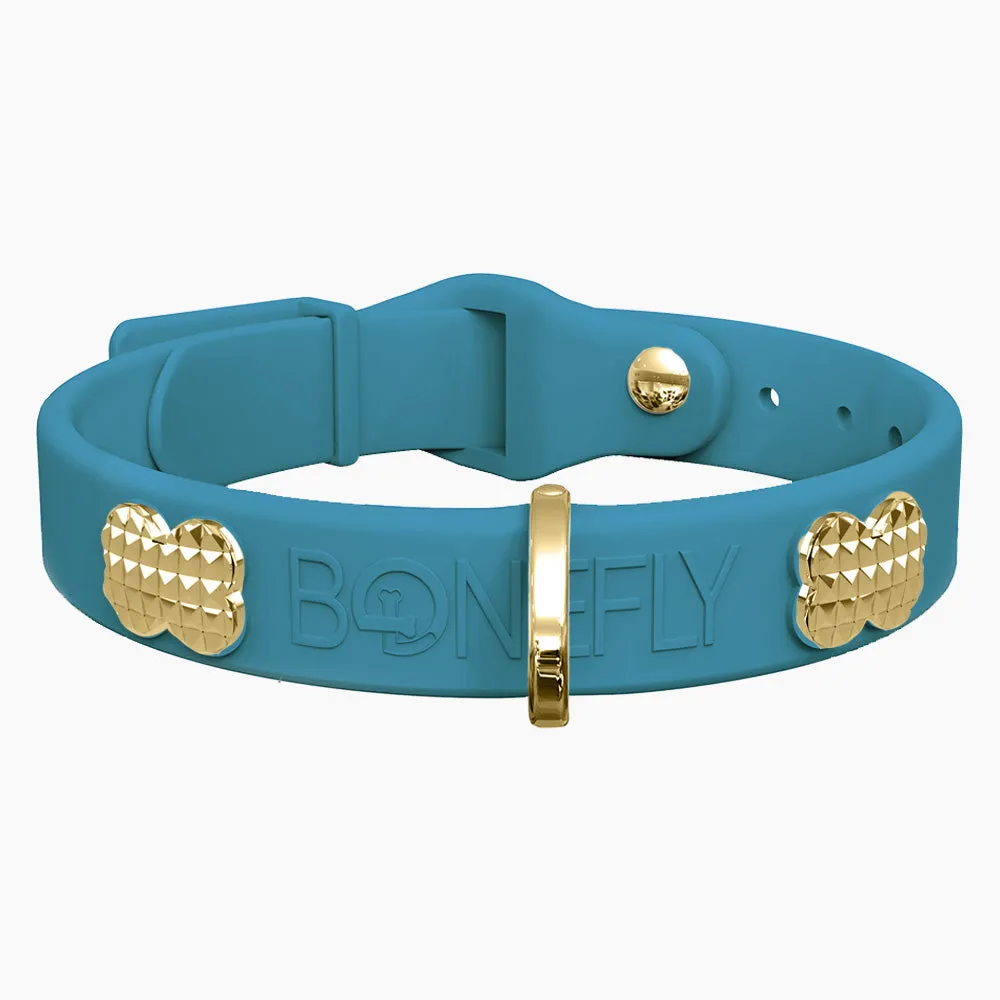 Boneflex  Signature Spike Gold Collar