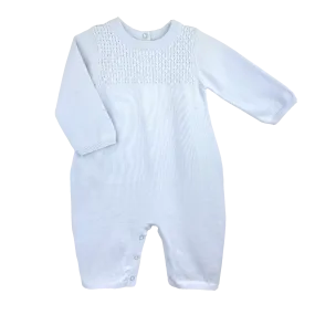 Boys L/S Knit Romper