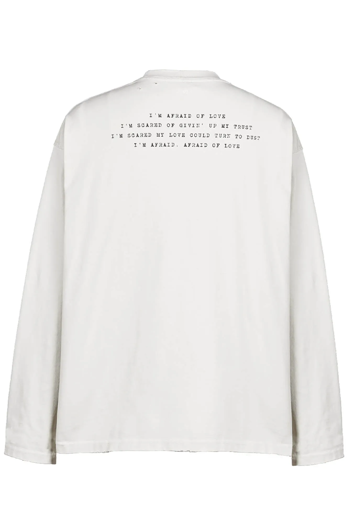 Bridal Print Sweatshirt White