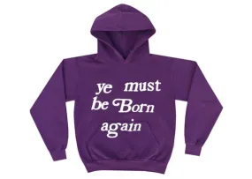 Cactus Plant Flea Market Born Again Hooded Sweatshirt Purple