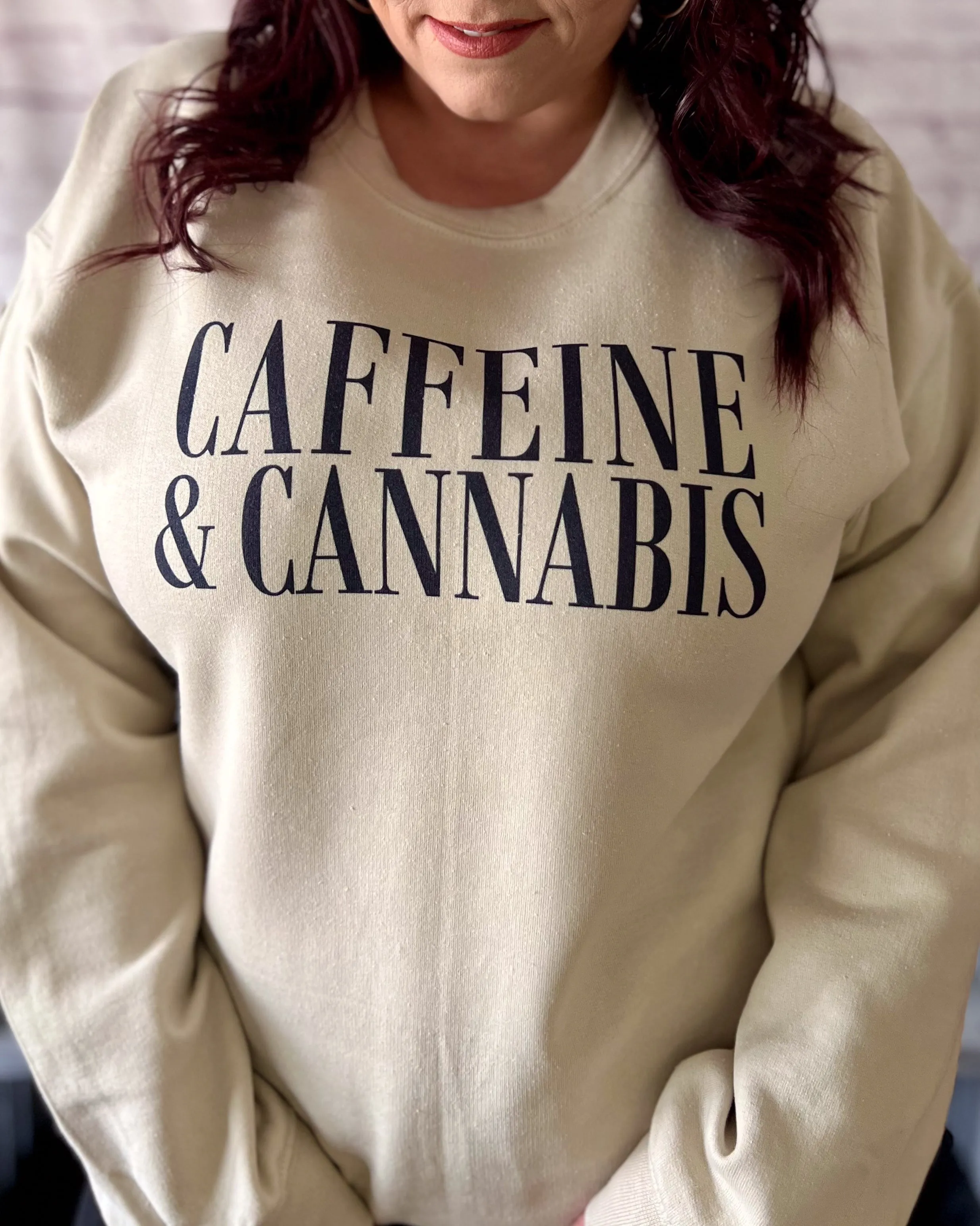 caffeine & cannabis | sweatshirt