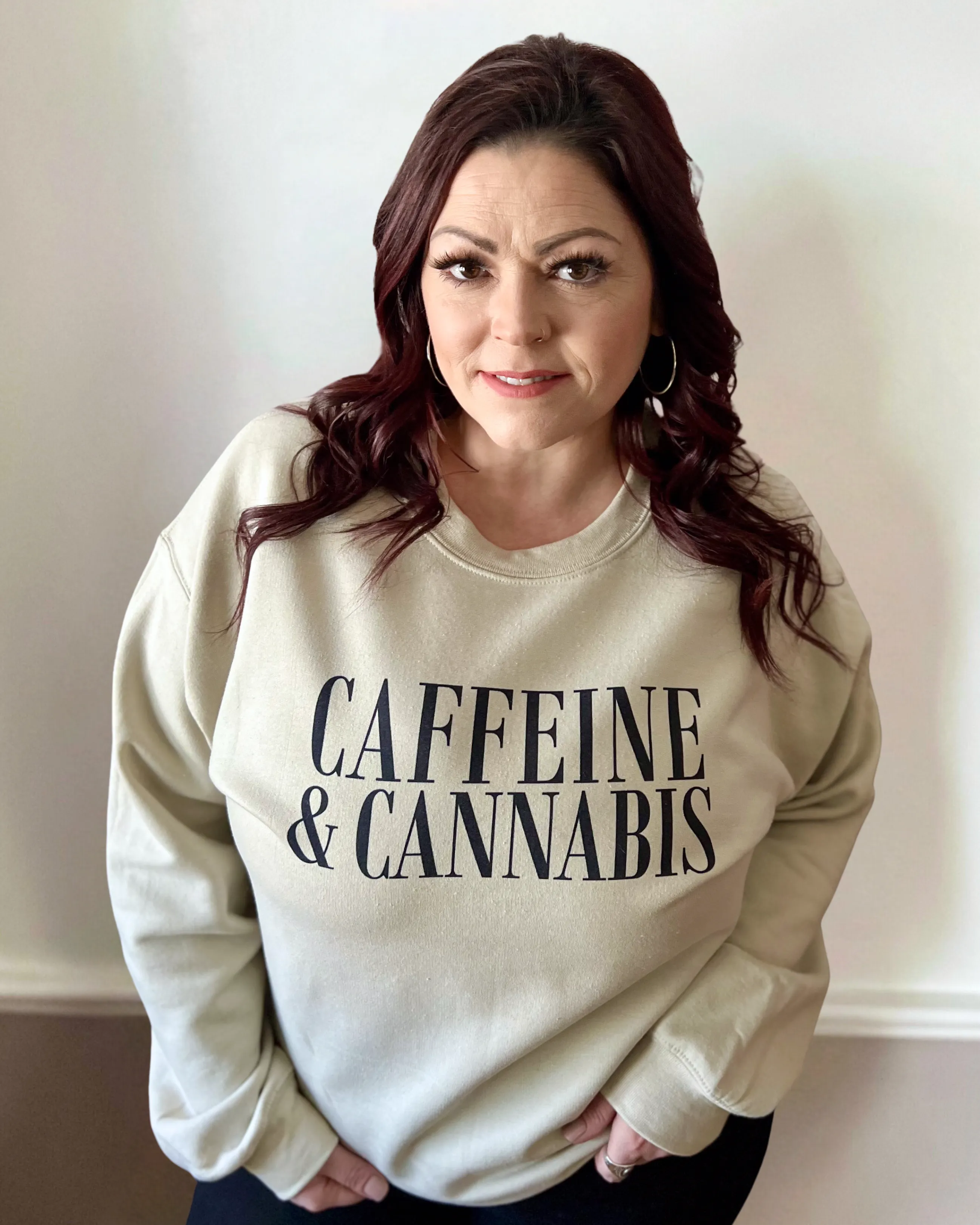 caffeine & cannabis | sweatshirt