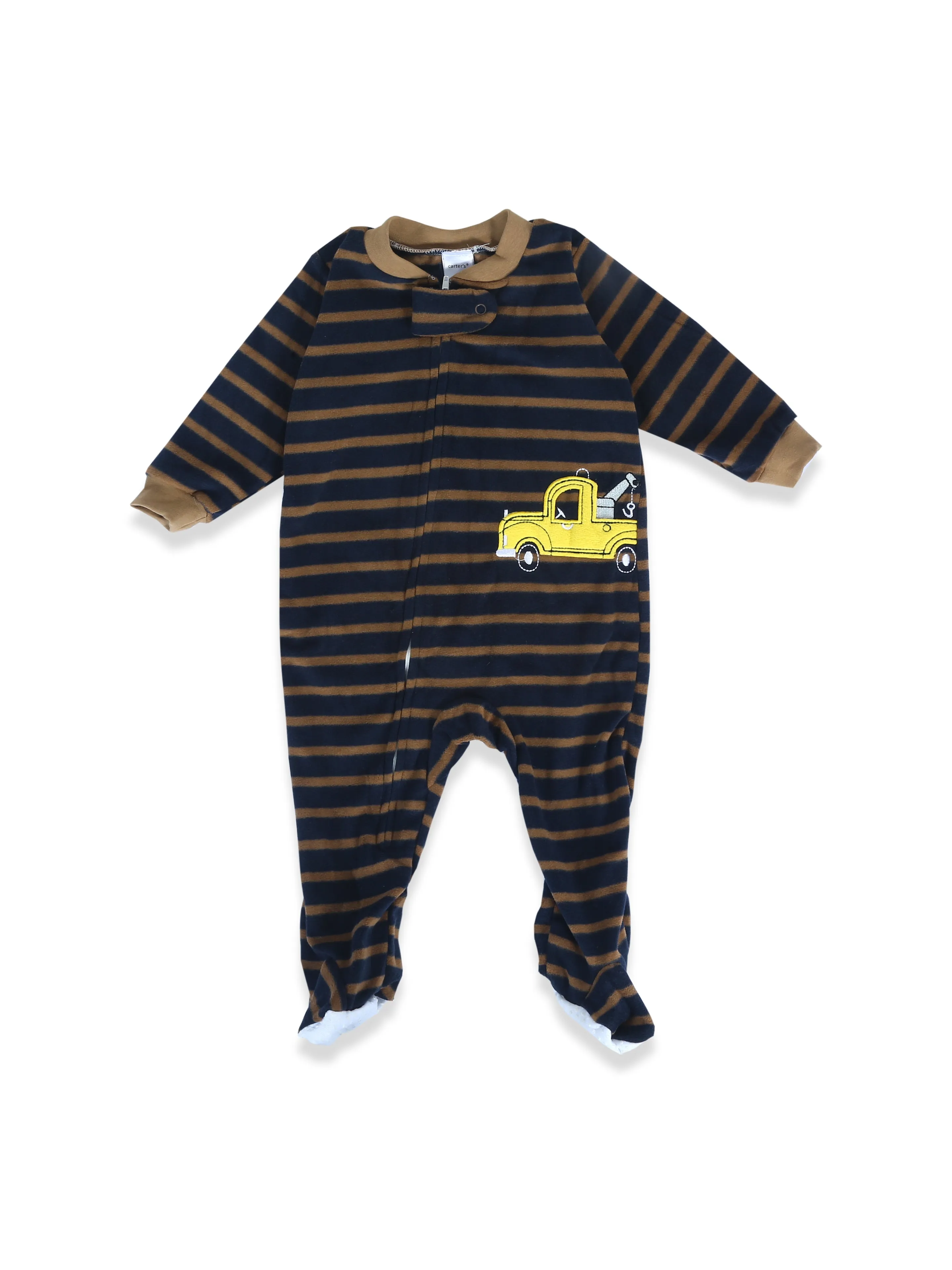 Carters Boys Fleece Romper L/S #07 (W-24)