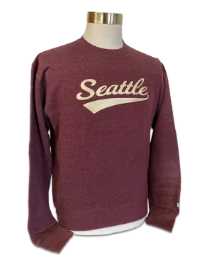 Chain Stitch Embroidered Seattle Crew