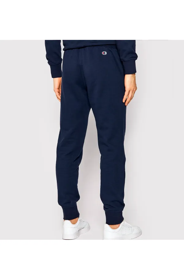 Champion Rochester Pant Rib Cuff Signature Logo Navy