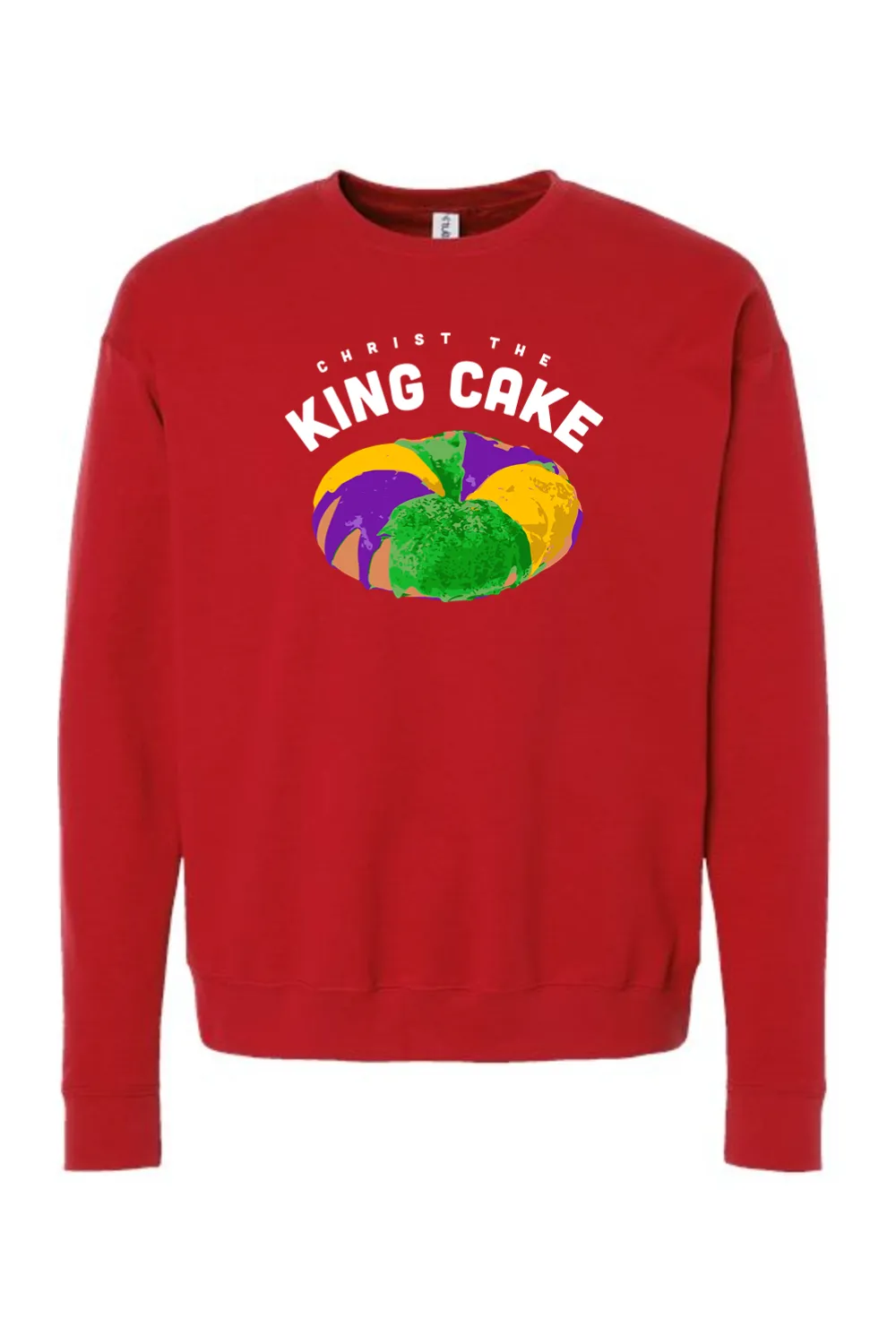 Christ the King Cake Crewneck Sweatshirt