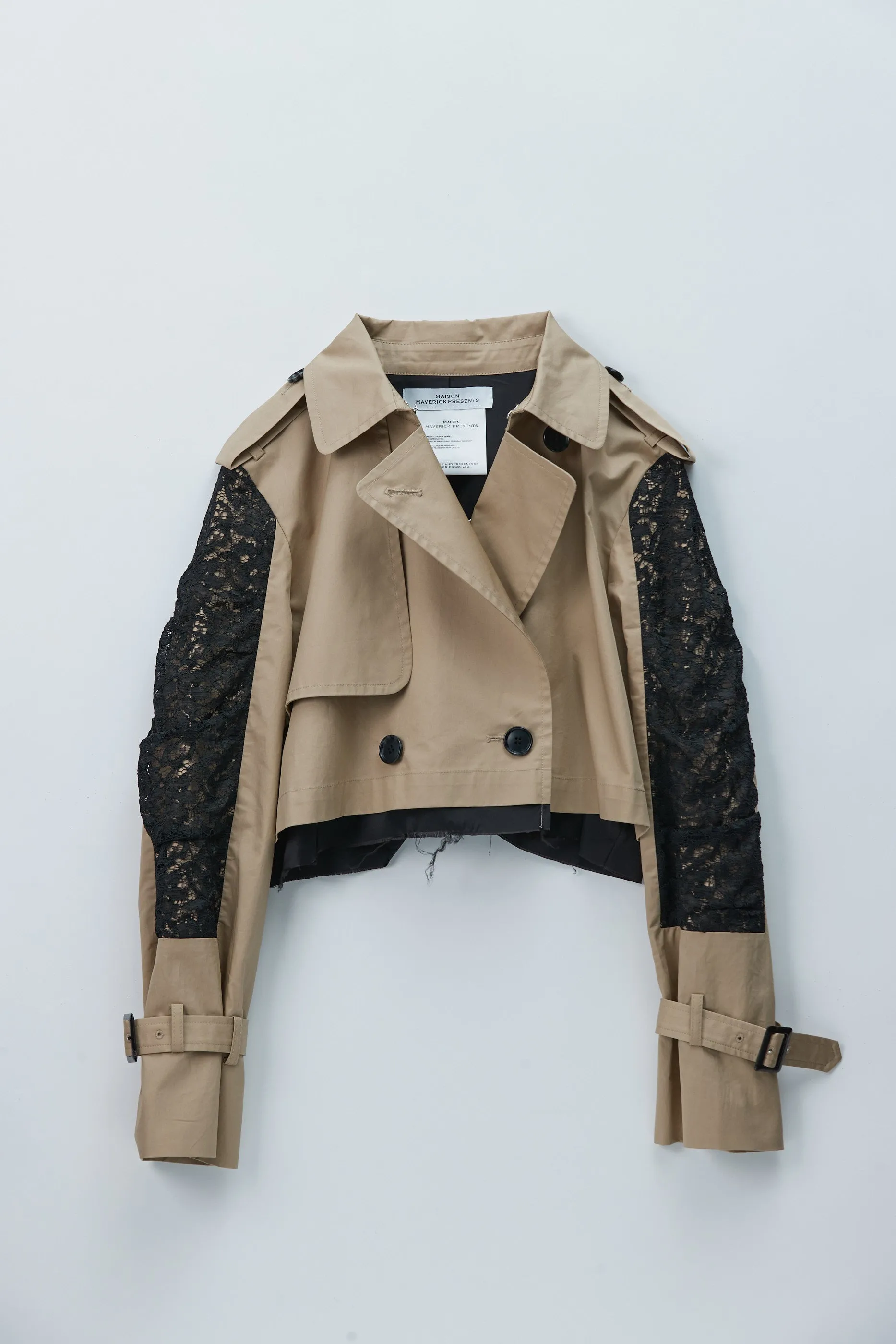 Cropped Trench Jacket