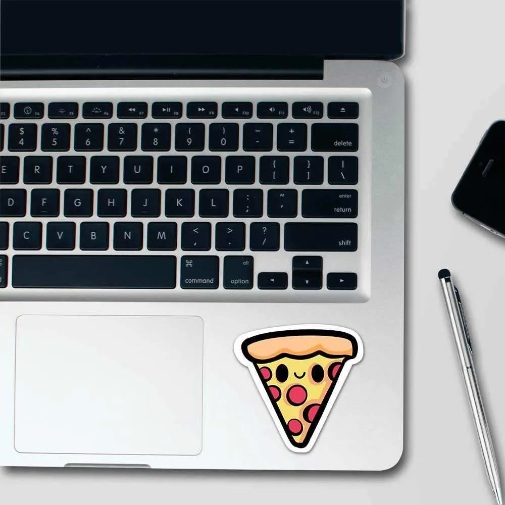 Cute Pizza Reflective Sticker