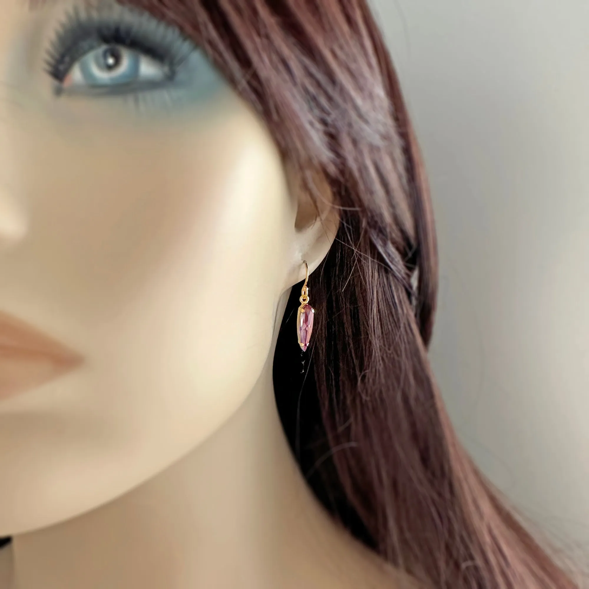 Dagger Dangling Earrings • 15mm