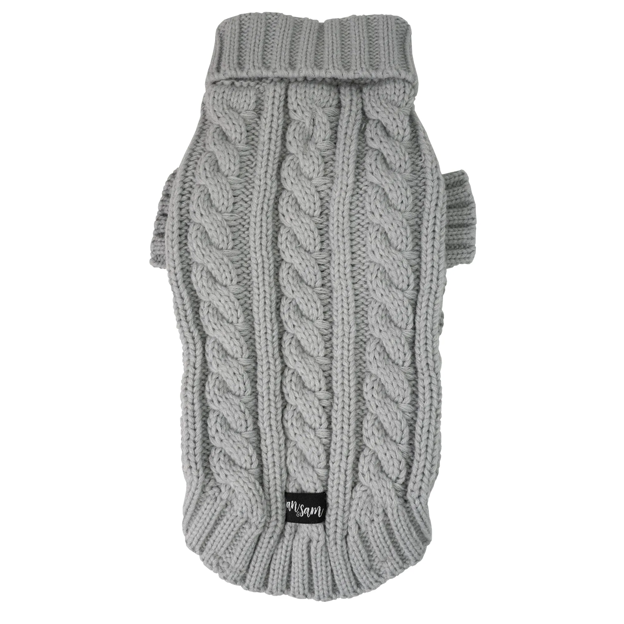 Dan & Sam - Knitted Sweater (Cloud Grey) - 20cm