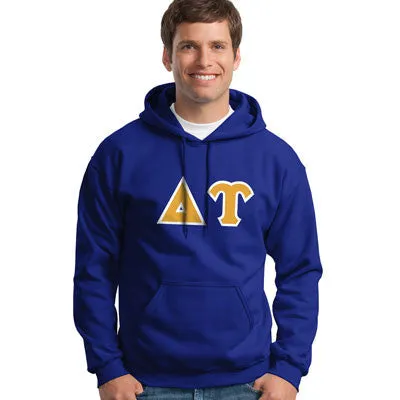 Delta Upsilon Hooded Sweatshirt - G185 - TWILL