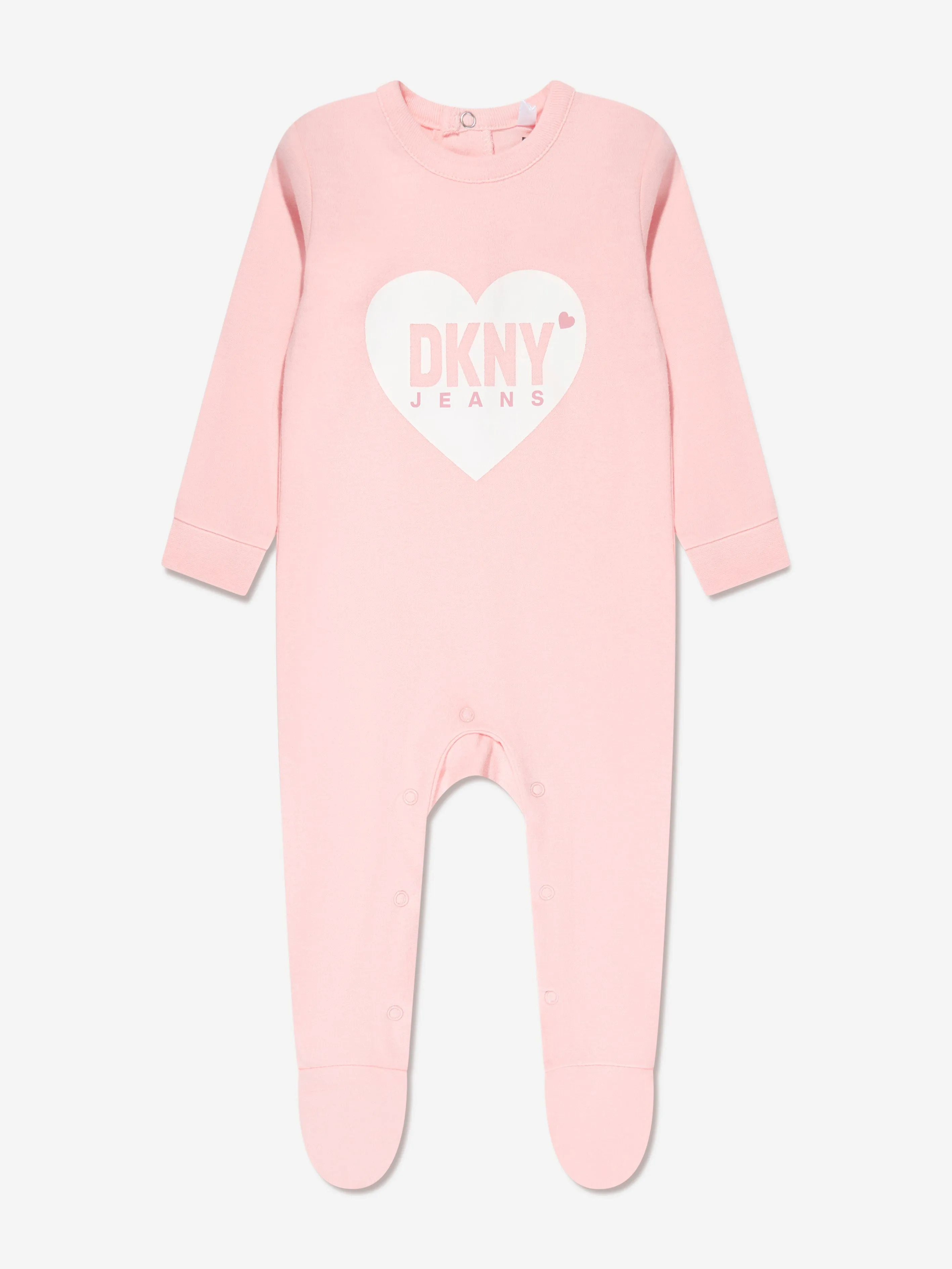 DKNY Baby Girls 2 Piece Hanging Gift Set in Pink