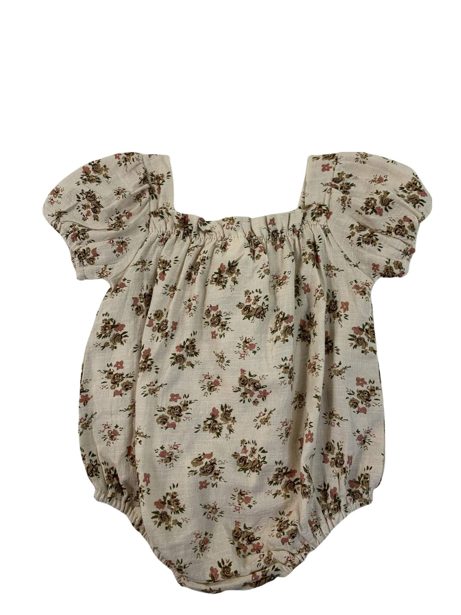 Dora Vintage Floral Romper