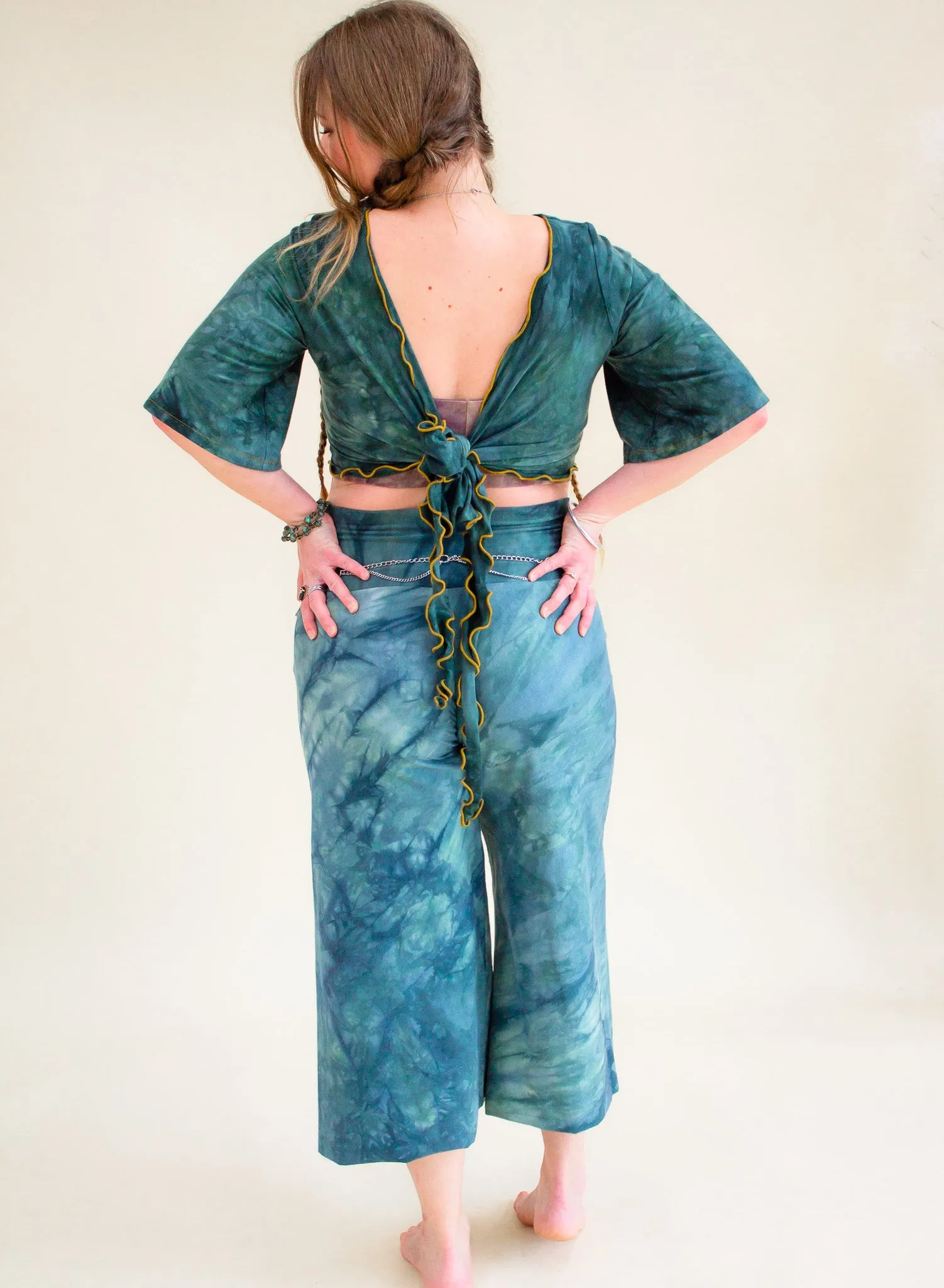 'Dusty Teal' Caballera Gauchos