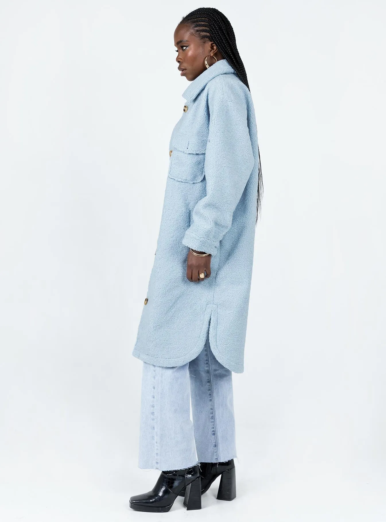 Emberly Coat Blue