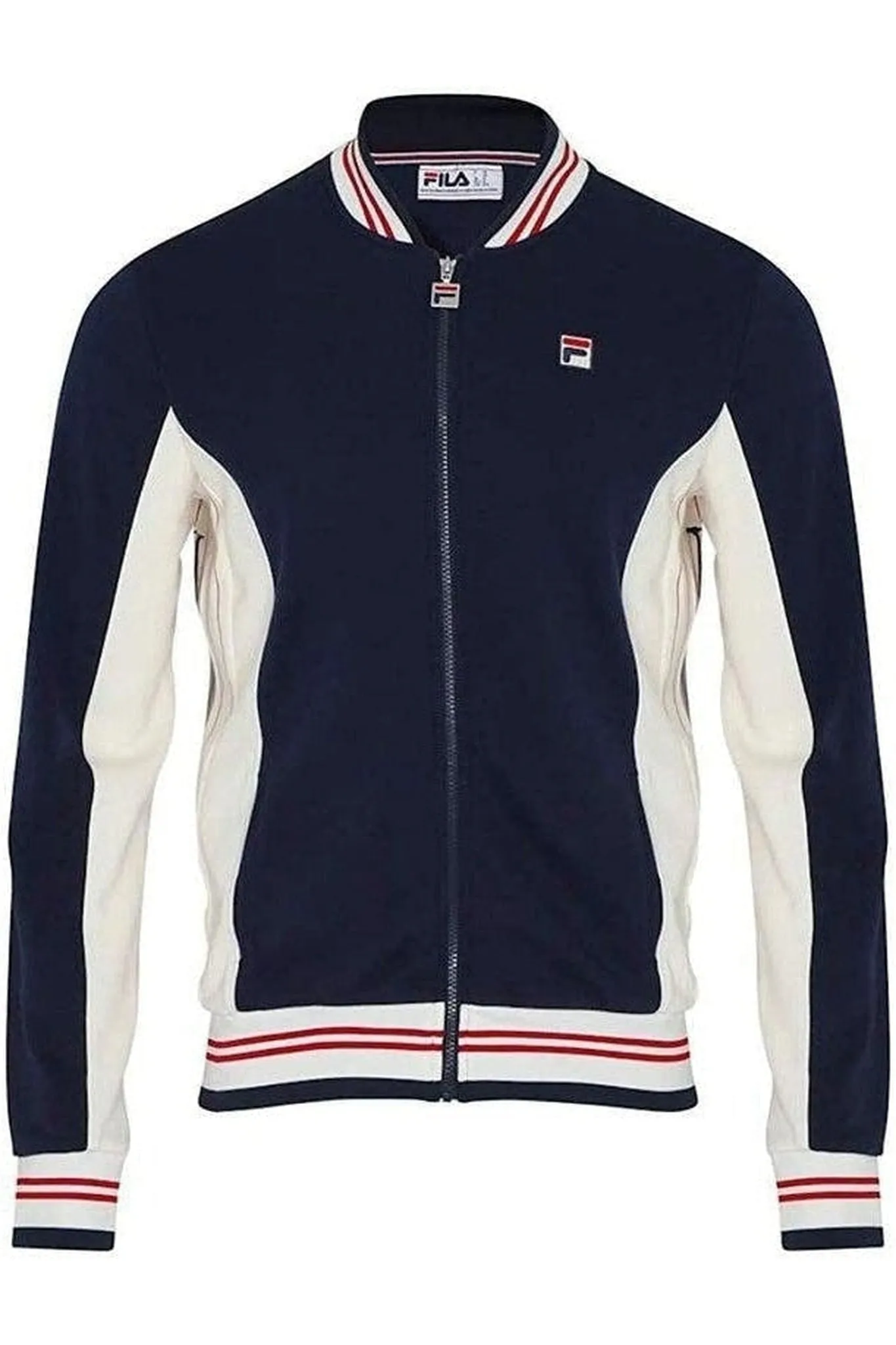 Fila Settanta Baseball Track Jacket Blue