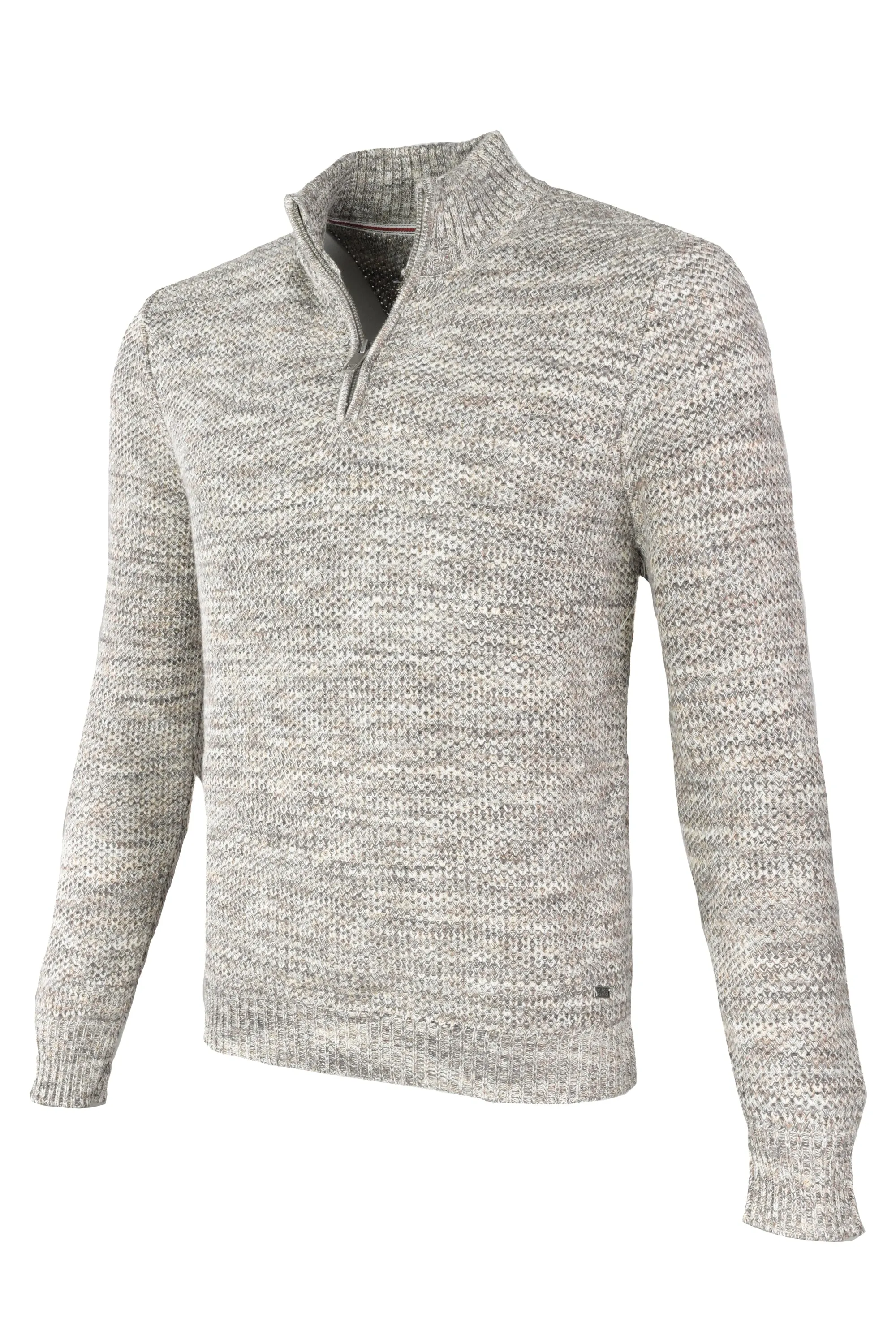 Flag & Anthem Stratton Honeycomb Sweater Oatmeal