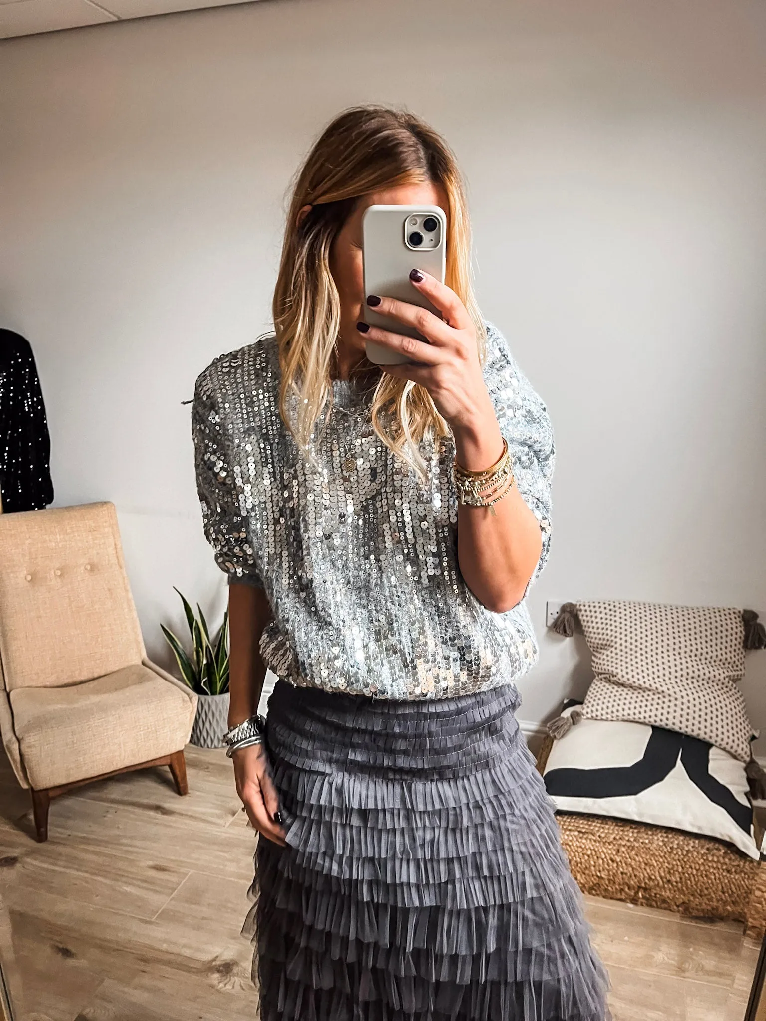 Full Sequin Jumper